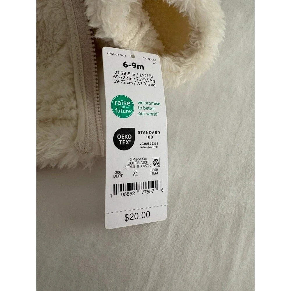 Carter’s Bear Jacket Set